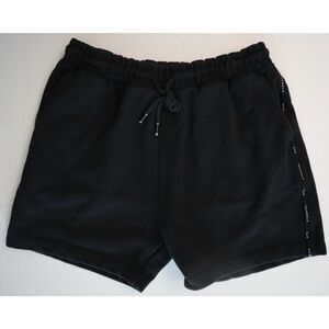 YoungLA #1078 Men's Sz Large Black Piping Collection Relaxed Fit Cotton Shorts